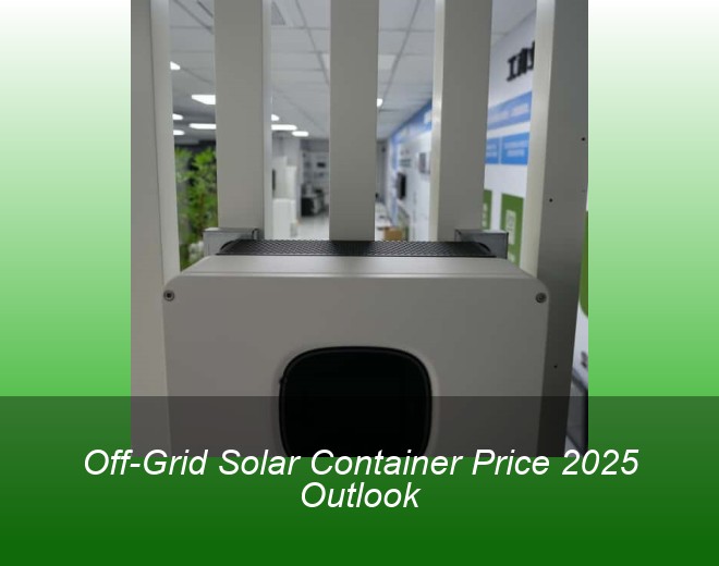 Off-Grid Solar Container Price 2025 Outlook